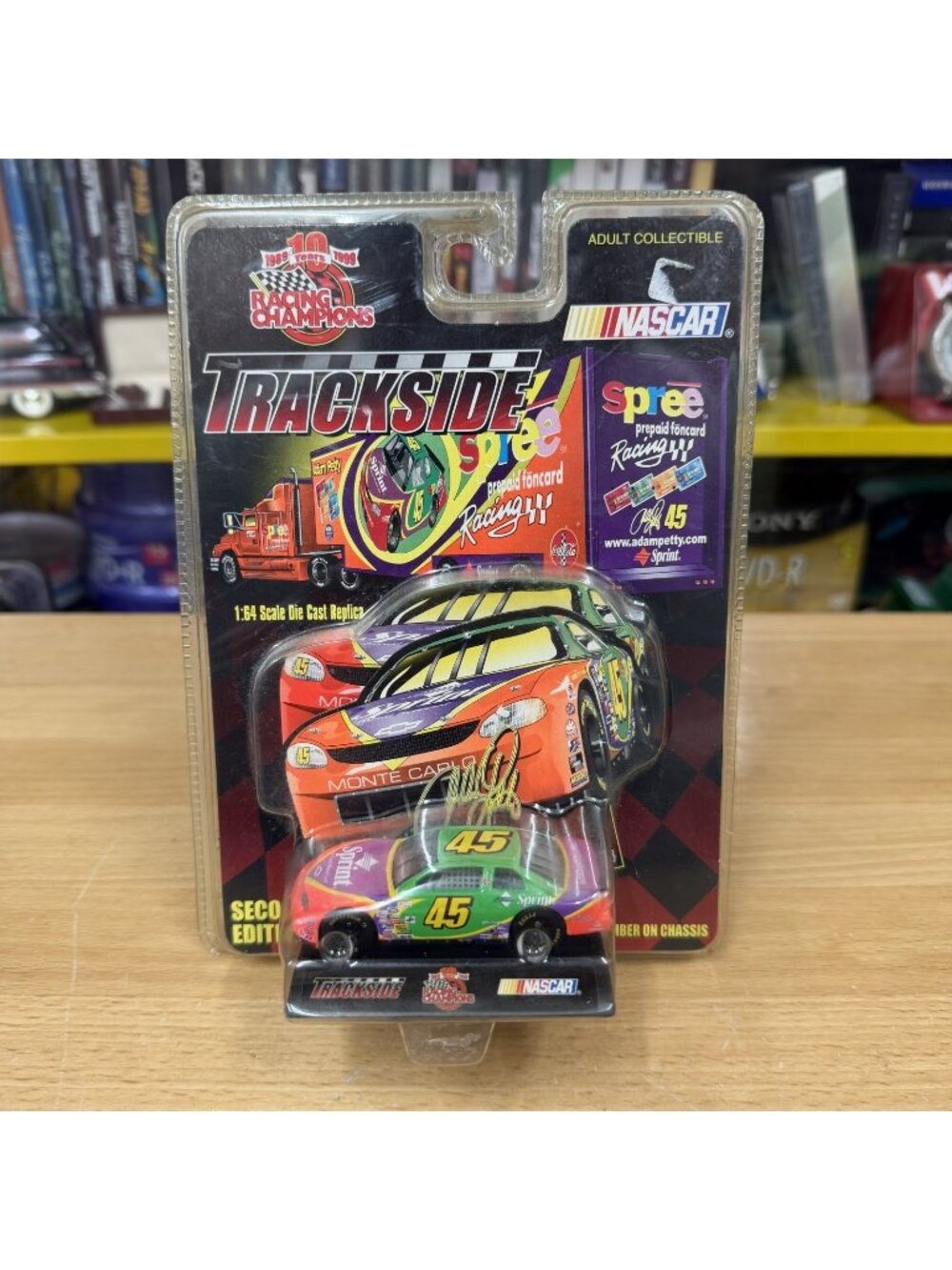 ADAM PETTY #45 Sprint 1999 Chevrolet MC 1/64 Scale RC Nascar Diecast Collectible